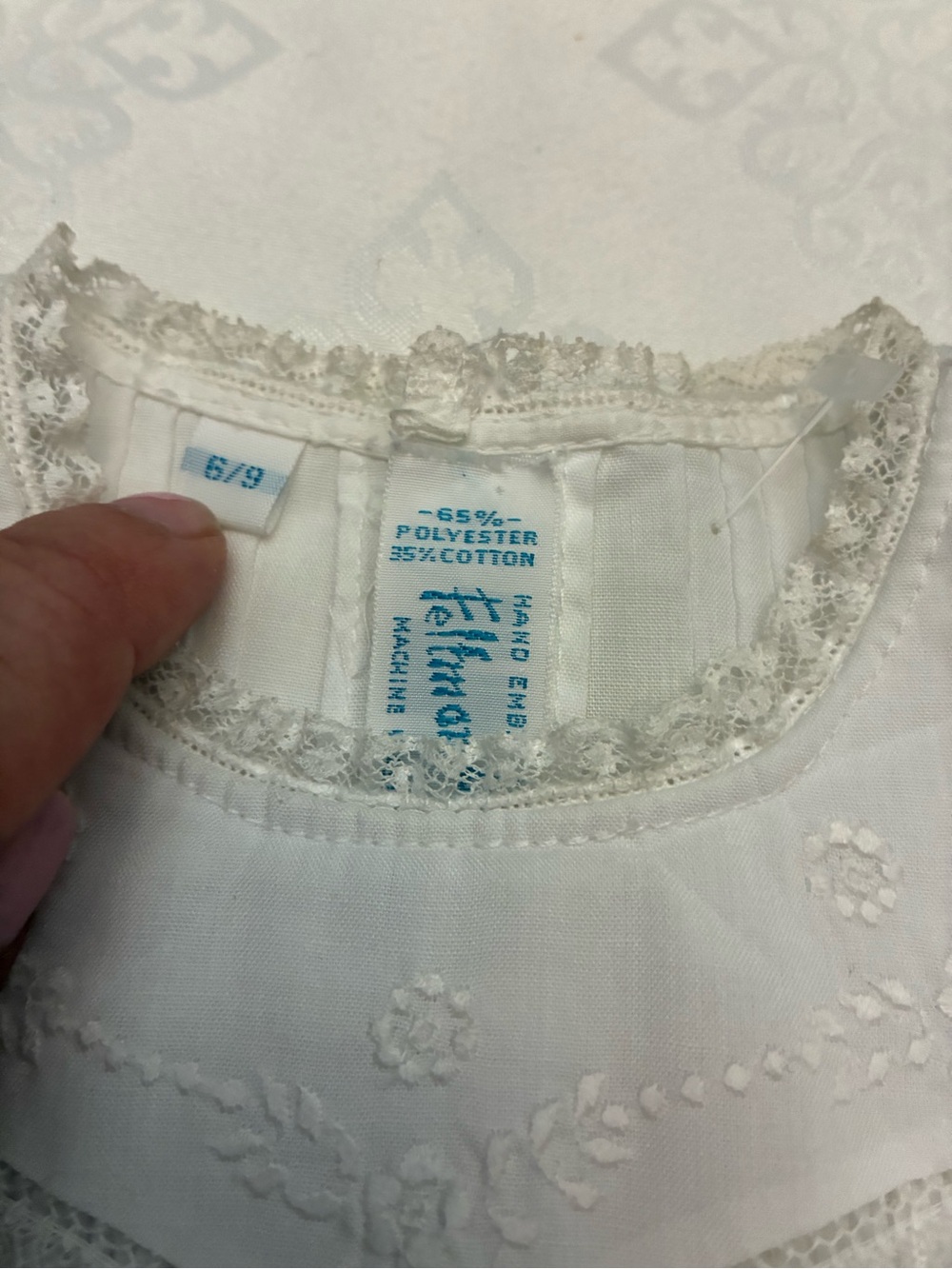 Feltman Brothers new  Christening 2 piece gown - Picture 2 of 15